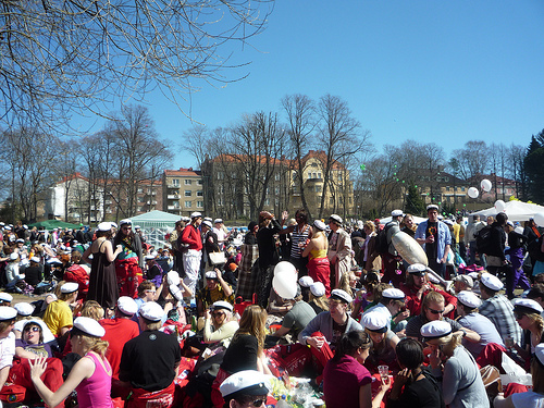 Vappu 1 mai 2009 Helsinki