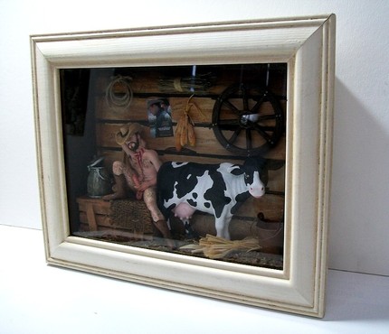 FarmVille erotic clay sculpture