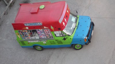 Marchand de glace ambulant