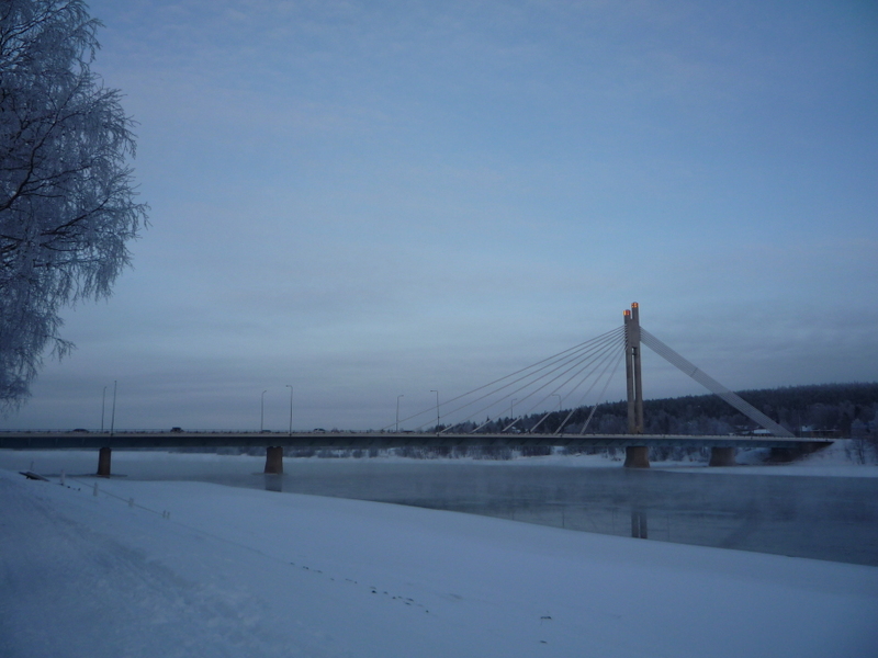 Pont de Jätkänkynttila à Rovaniemi