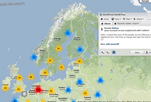Wordpress Word Map