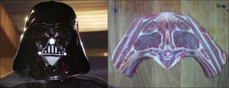 cotelette de porc Dark Vador