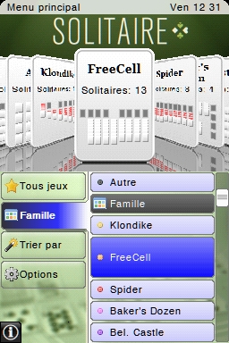 Solitaire DS