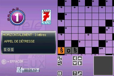 télé 7 jeux mots fléchés