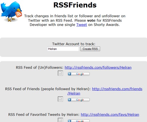 RSS Friends